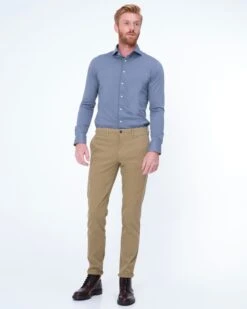 Dutch Dandies Knitted Slim Fit Overhemd LM -Profuomo Mode Winkel 071718 002 2 1