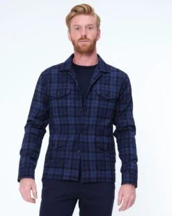 Dutch Dandies Safari Overshirt -Profuomo Mode Winkel 076496 001 2
