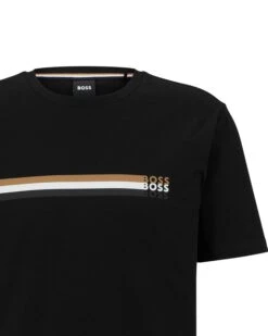 Hugo Boss Menswear Tiburt T-shirt KM -Profuomo Mode Winkel 086411 001 2
